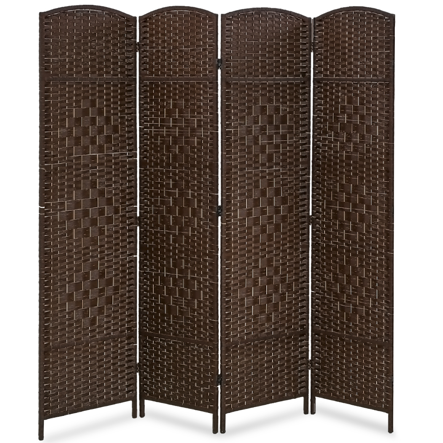 4 Panel Room Divider Folding Privacy Divider 6 Ft Indoor Wall Divider