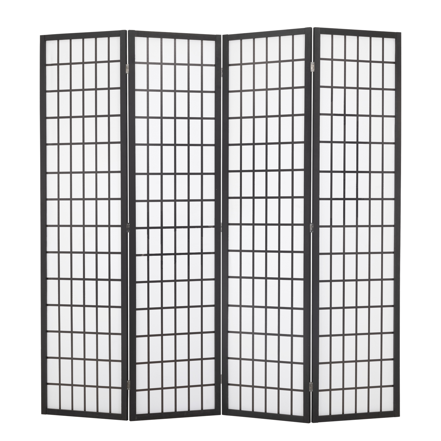 Fdw Room Divider 4 Panel Oriental Shoji Screen 6ft Folding Privacy