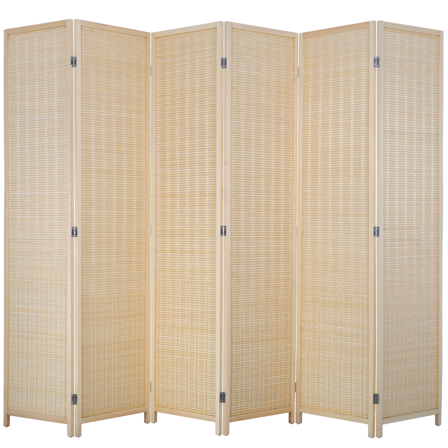 Room Divider 4 Panel Folding Screen With Wipeable Chalkboard Partition 